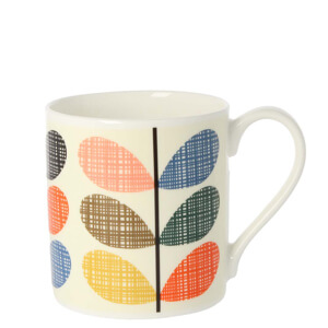 Orla Kiely Scribble Multi Stem Fun Mug 300ml